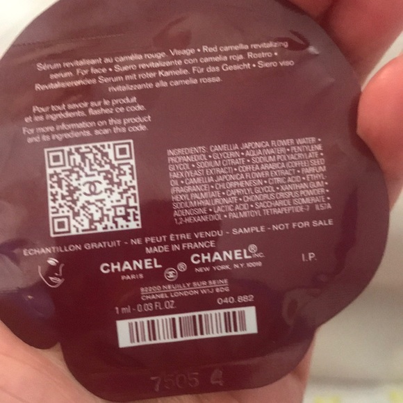 ⚡️FINAL PRICE⚡️ Chanel N1 De Chanel Serum Sample - Picture 6 of 6